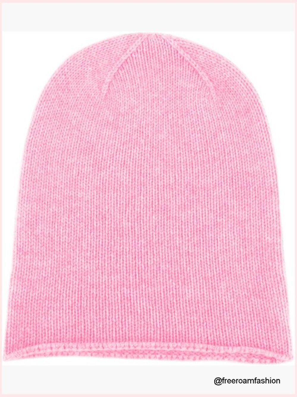 100% Cashmere Beanie Hat - Handmade in Scotland - Skullies Beanies